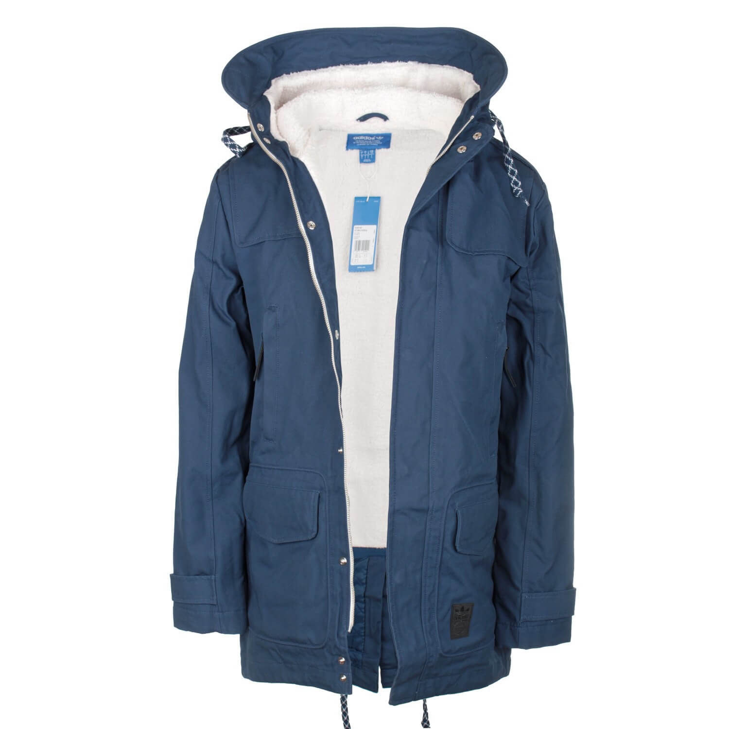 Adidas Storm Parka Herren Jacke Winter Mantel navy blau | eBay